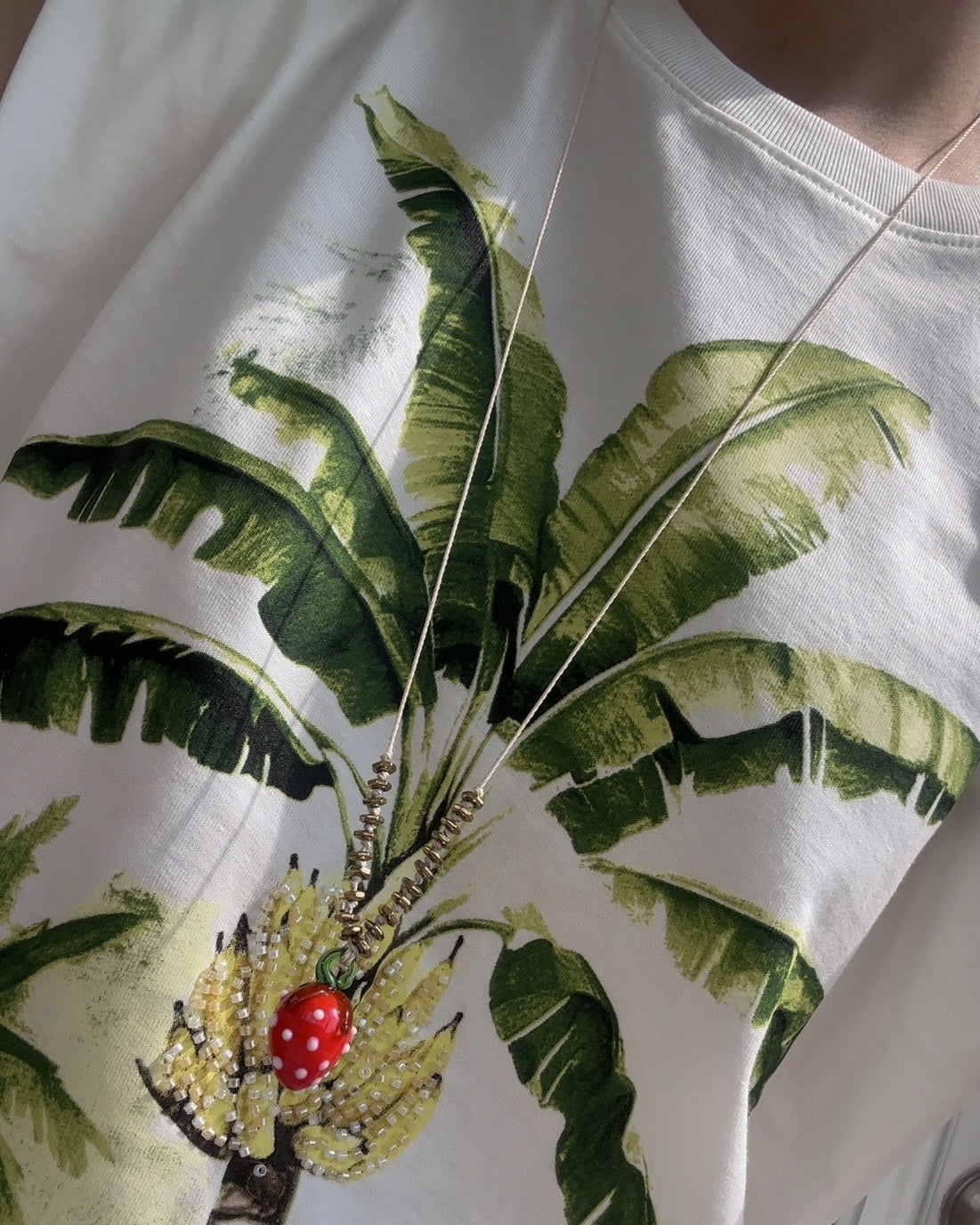 Strawberry Adjustable Necklace