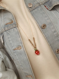 Strawberry Adjustable Necklace