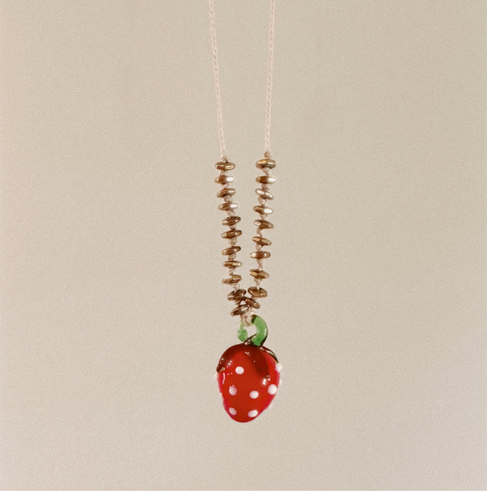 Strawberry Adjustable Necklace