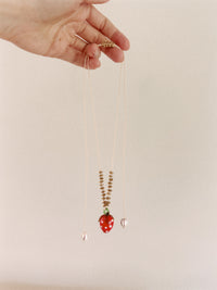 Strawberry Adjustable Necklace