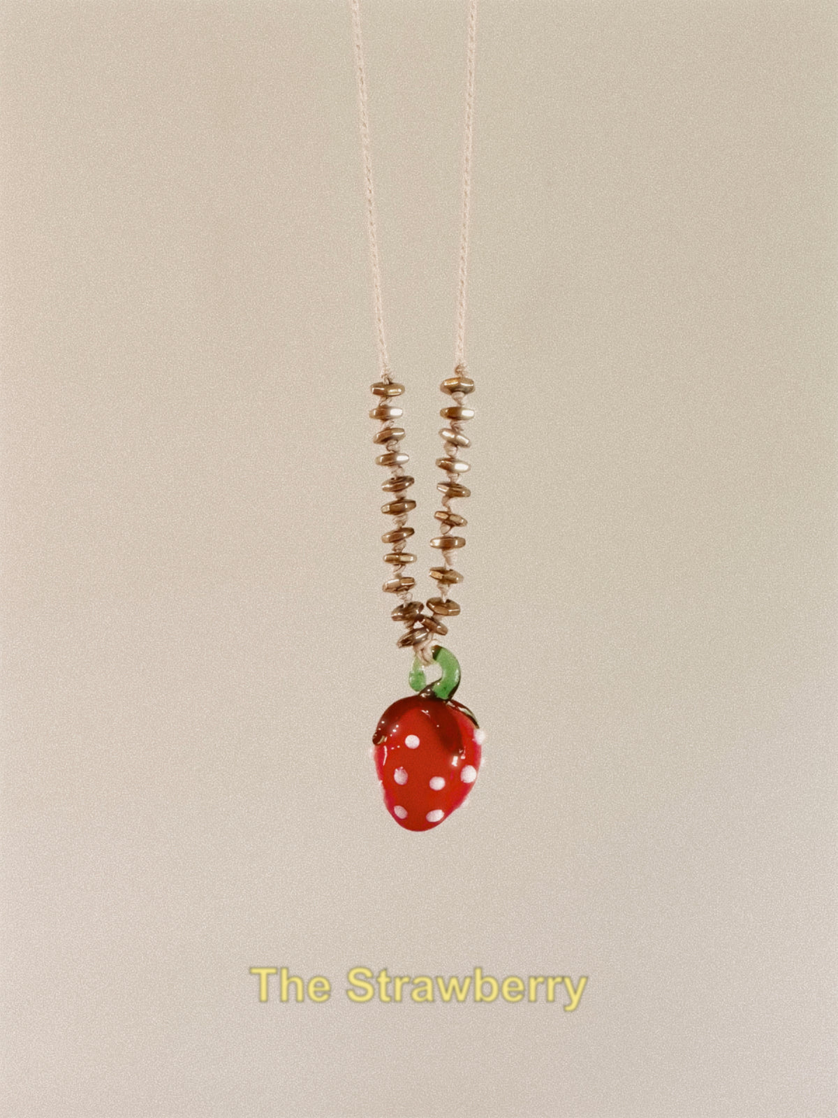 Strawberry Adjustable Necklace