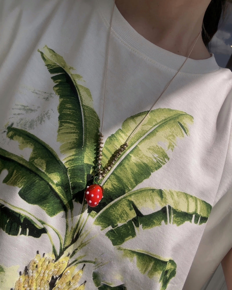 Strawberry Adjustable Necklace