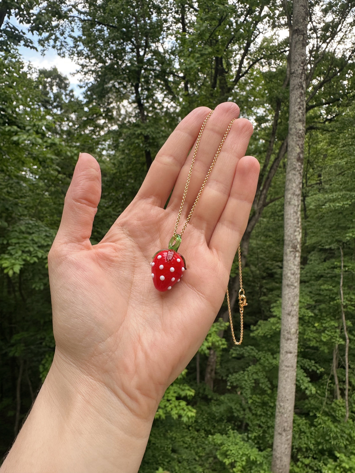 Strawberry Necklace