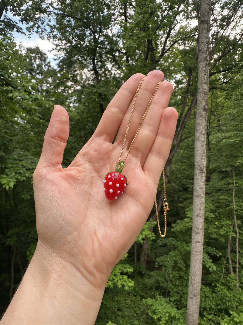 Strawberry Necklace