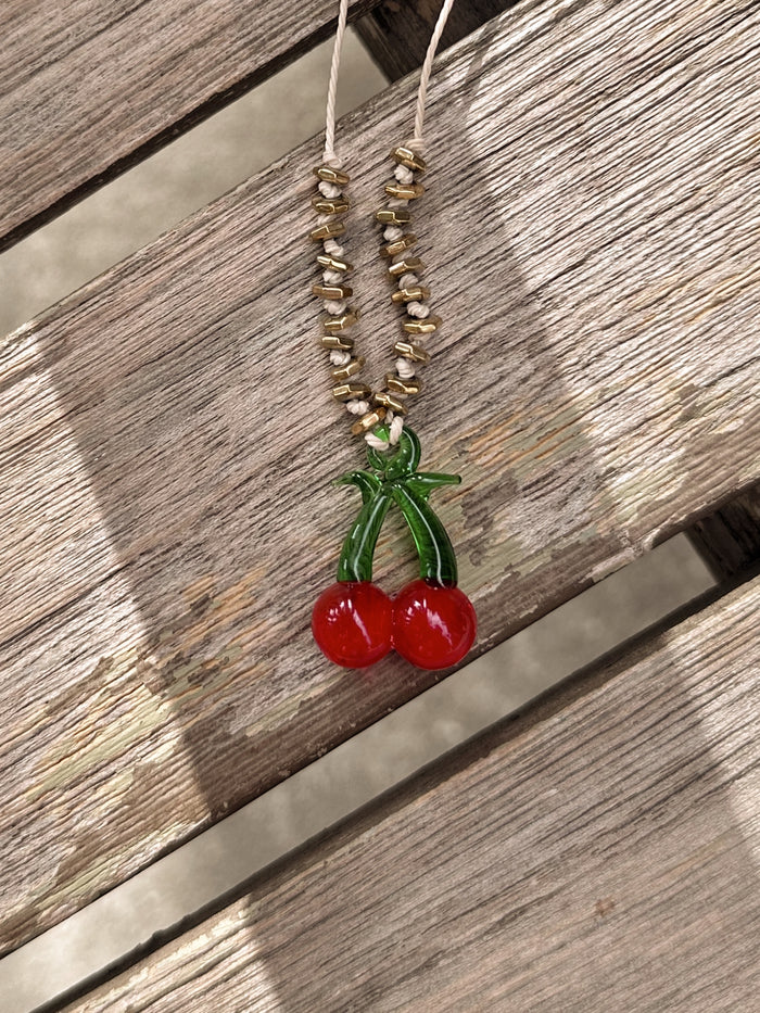 Cherry Adjustable Necklace