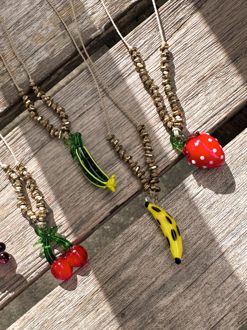 Cucumber Adjustable Necklace