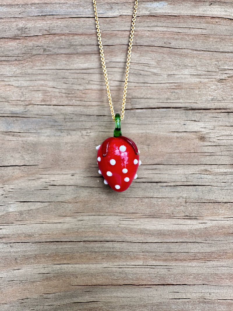 Strawberry Necklace