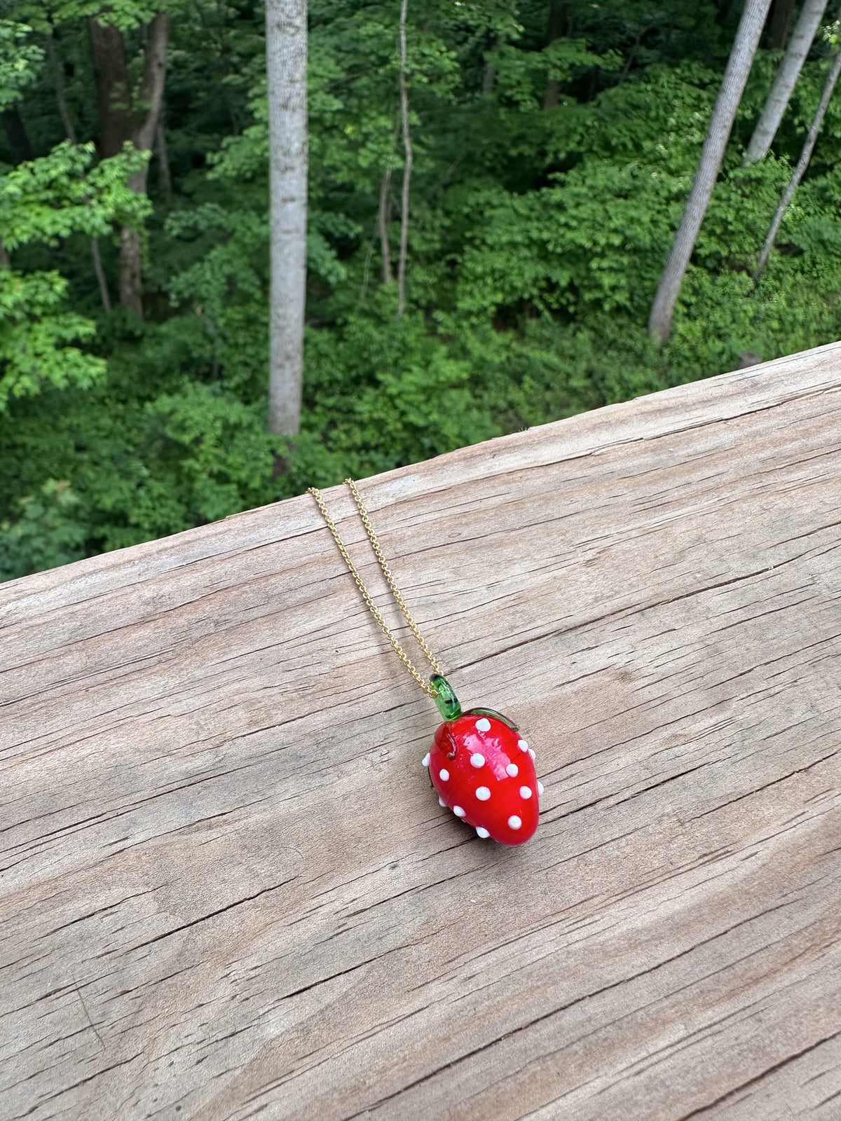 Strawberry Necklace