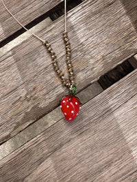 Strawberry Adjustable Necklace