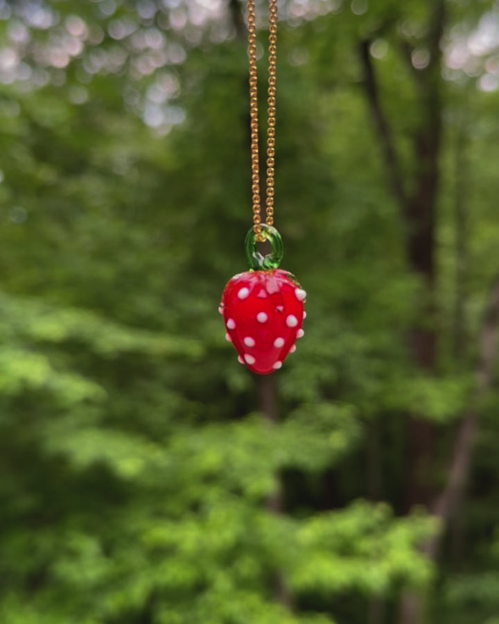 Strawberry Necklace